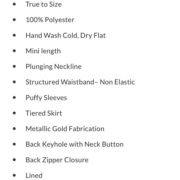 Metallic tiered dress - Picture 7 of 8